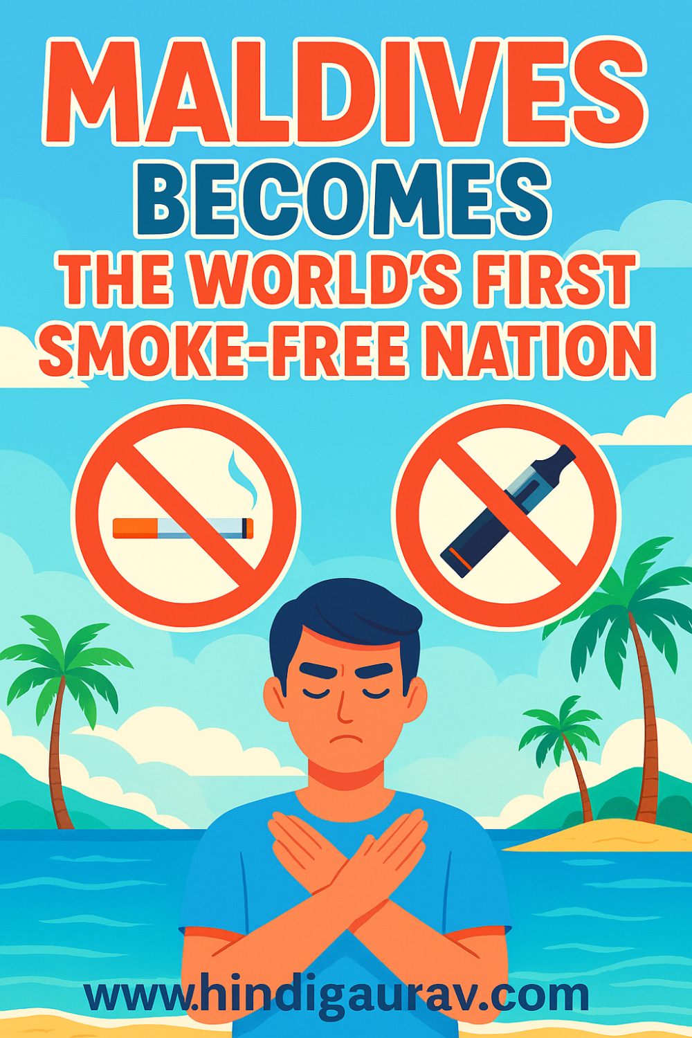 मालदीव बना दुनिया का पहला धूम्रपान-मुक्त देश