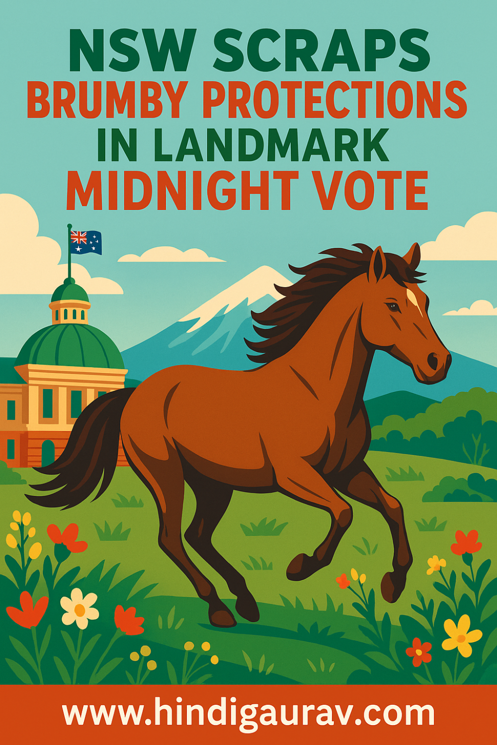 एनएसडब्ल्यू में ब्रंबीज़ की सुरक्षा समाप्त, कोसिआस्को नेशनल पार्क में कड़े घोड़ा नियंत्रण का रास्ता साफ