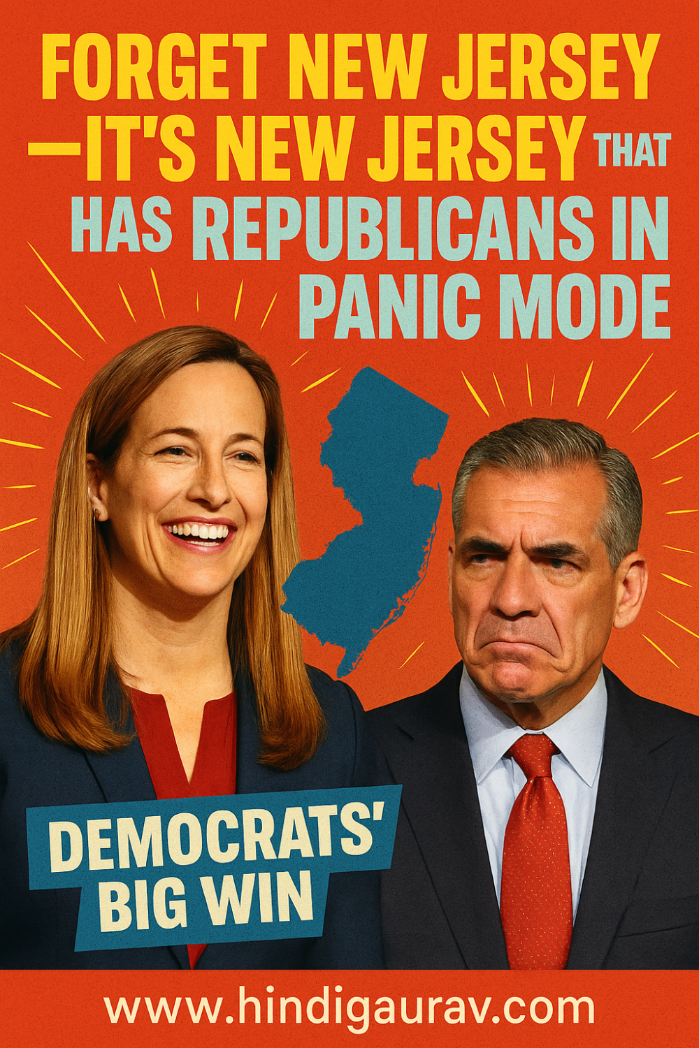 न्यूयॉर्क नहीं, न्यू जर्सी की हार से घबराए रिपब्लिकन: ट्रंप के लिए बड़ा झटका