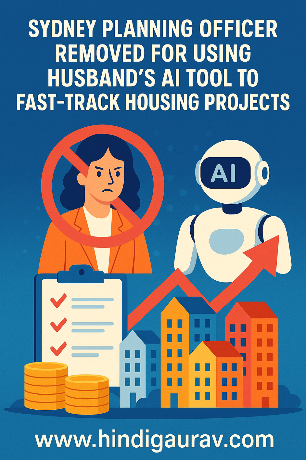 सिडनी में बड़ा खुलासा: प्लानिंग अधिकारी ने पति के एआई टूल से सैकड़ों हाउसिंग प्रोजेक्ट्स को दी मंजूरी, पद से हटाई गई अधिकारी