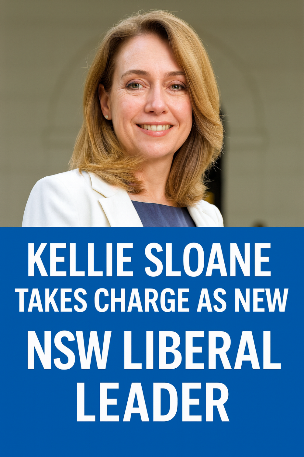 पत्रकार से नेता बनीं केली स्लोएन: NSW लिबरल पार्टी की नई कमान संभाली