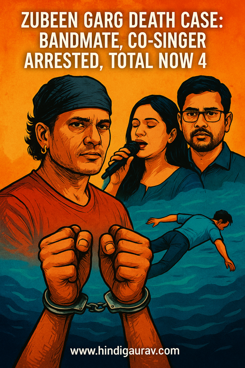 ज़ुबीन गर्ग मौत मामला: बैंडमेट और को-सिंगर गिरफ्तार, कुल गिरफ्तारियां हुईं 4