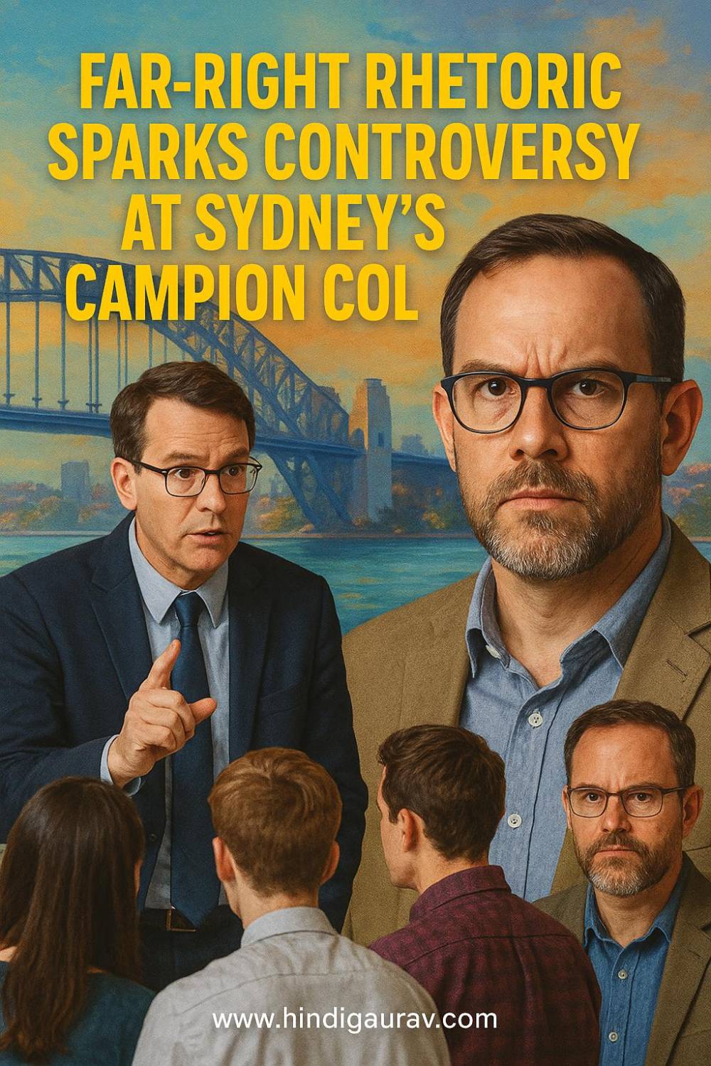 सिडनी कॉलेज में अतिवादी विचारधारा का प्रवेश, दो प्रोफेसरों के बयान से मचा बवाल