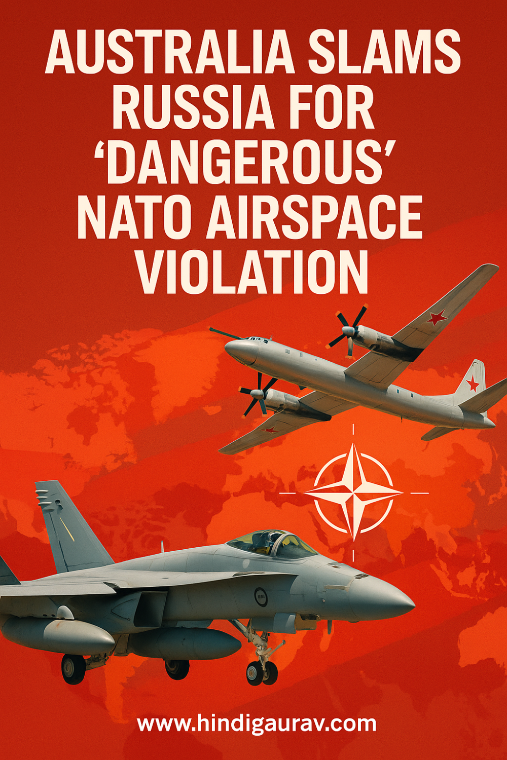 ऑस्ट्रेलिया ने रूस की नाटो हवाई क्षेत्र में घुसपैठ पर जताई कड़ी आपत्ति