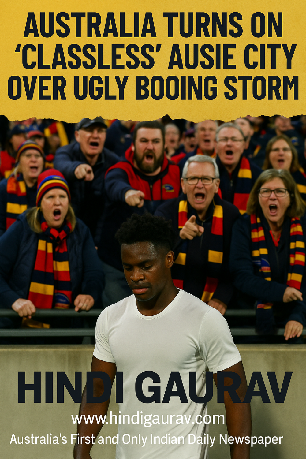 एडिलेड ओवल पर शर्मनाक नज़ारे