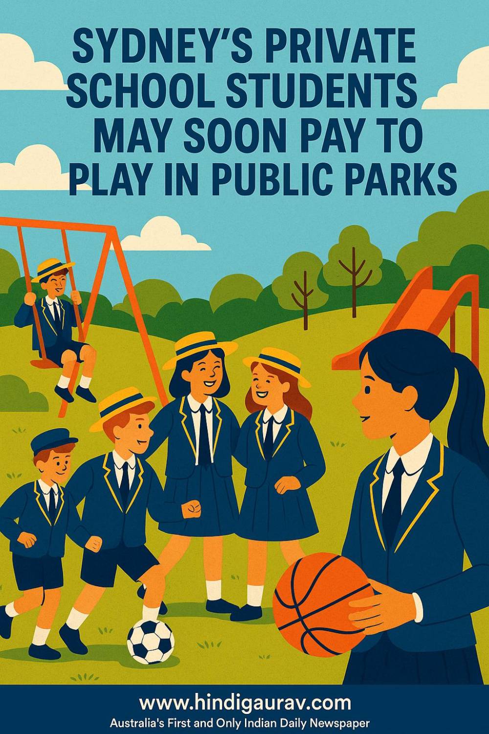 सिडनी के निजी स्कूलों को अब पार्क में खेलने की आज़ादी मुफ़्त नहीं मिलेगी