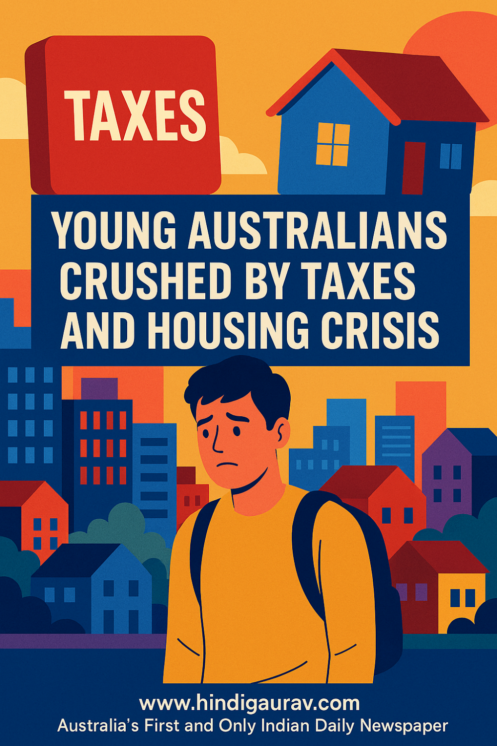 युवाओं पर बढ़ता आर्थिक बोझ: घर और आयकर ने बढ़ाई पीढ़ीगत खाई