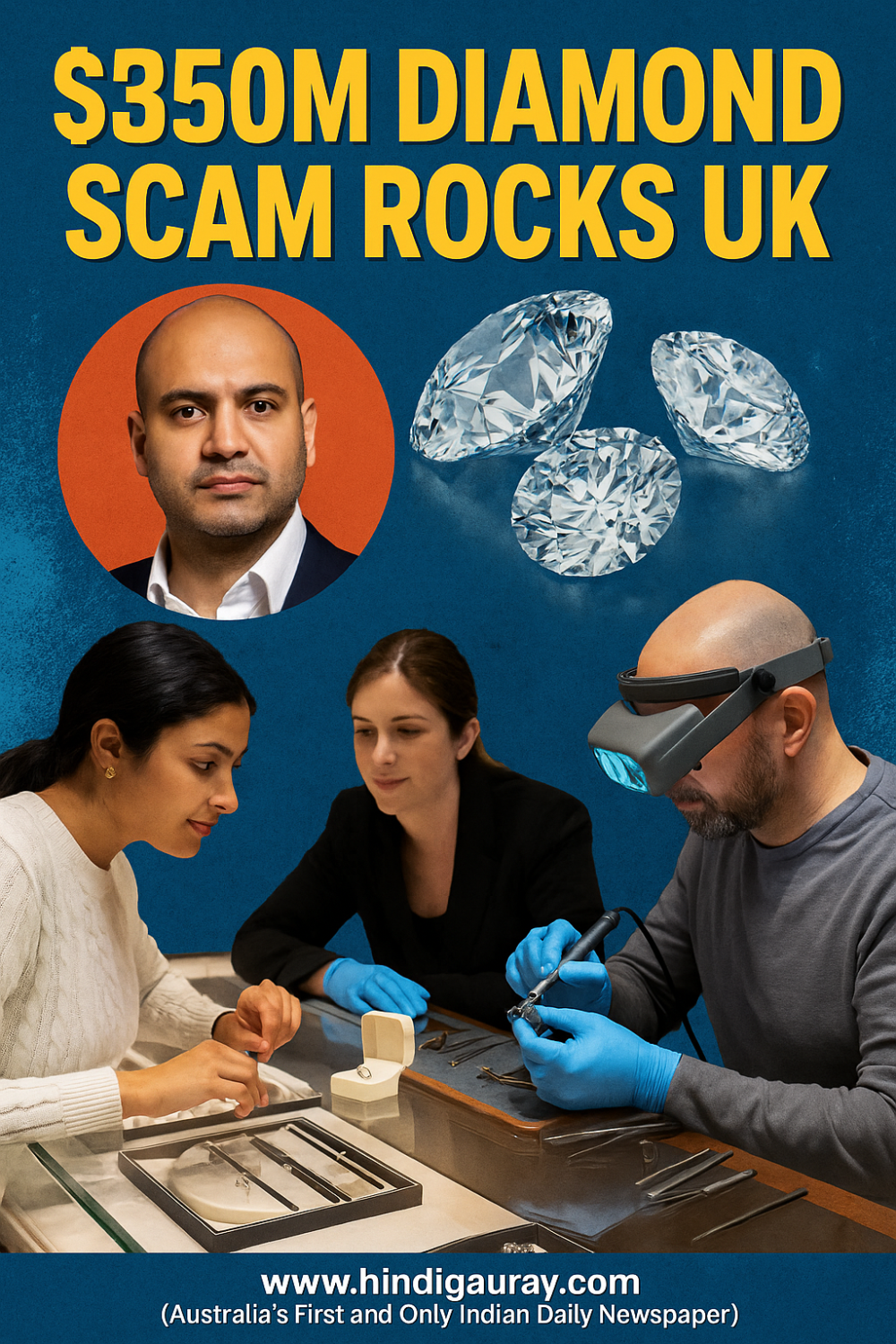 350 मिलियन डॉलर का हीरा घोटाला! ब्रिटेन में भारतीय मूल के कारोबारी पर गंभीर आरोप