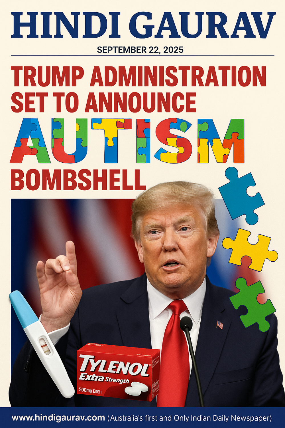 चौंकाने वाला खुलासा: पैरासिटामोल से जुड़ा ऑटिज़्म का जोखिम